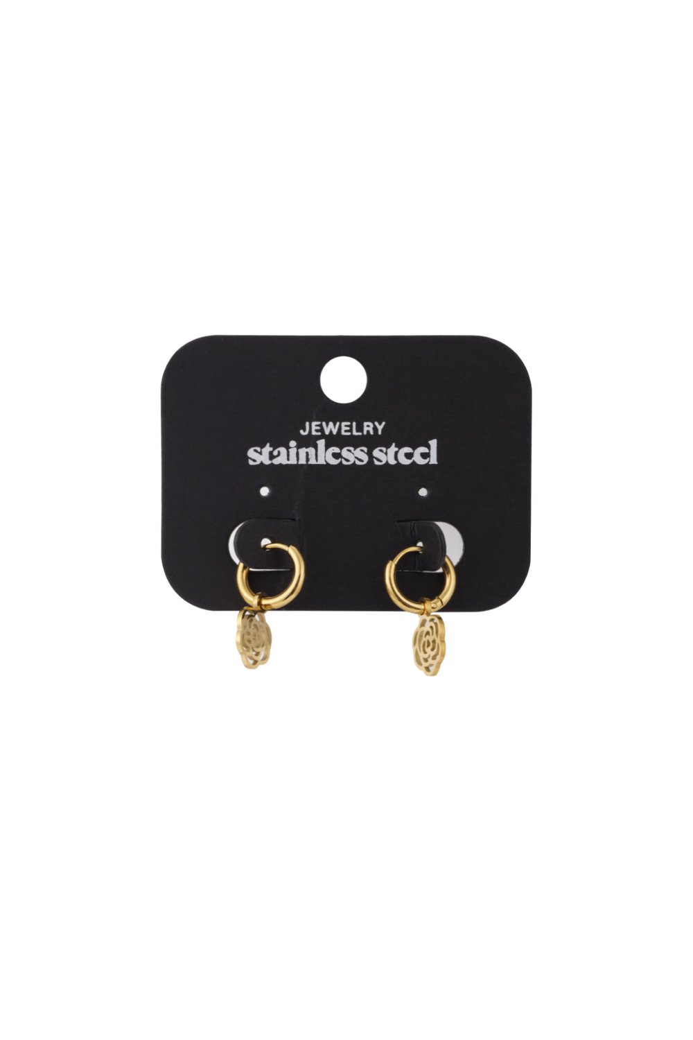 Boucles d&#39;oreilles roses Image3