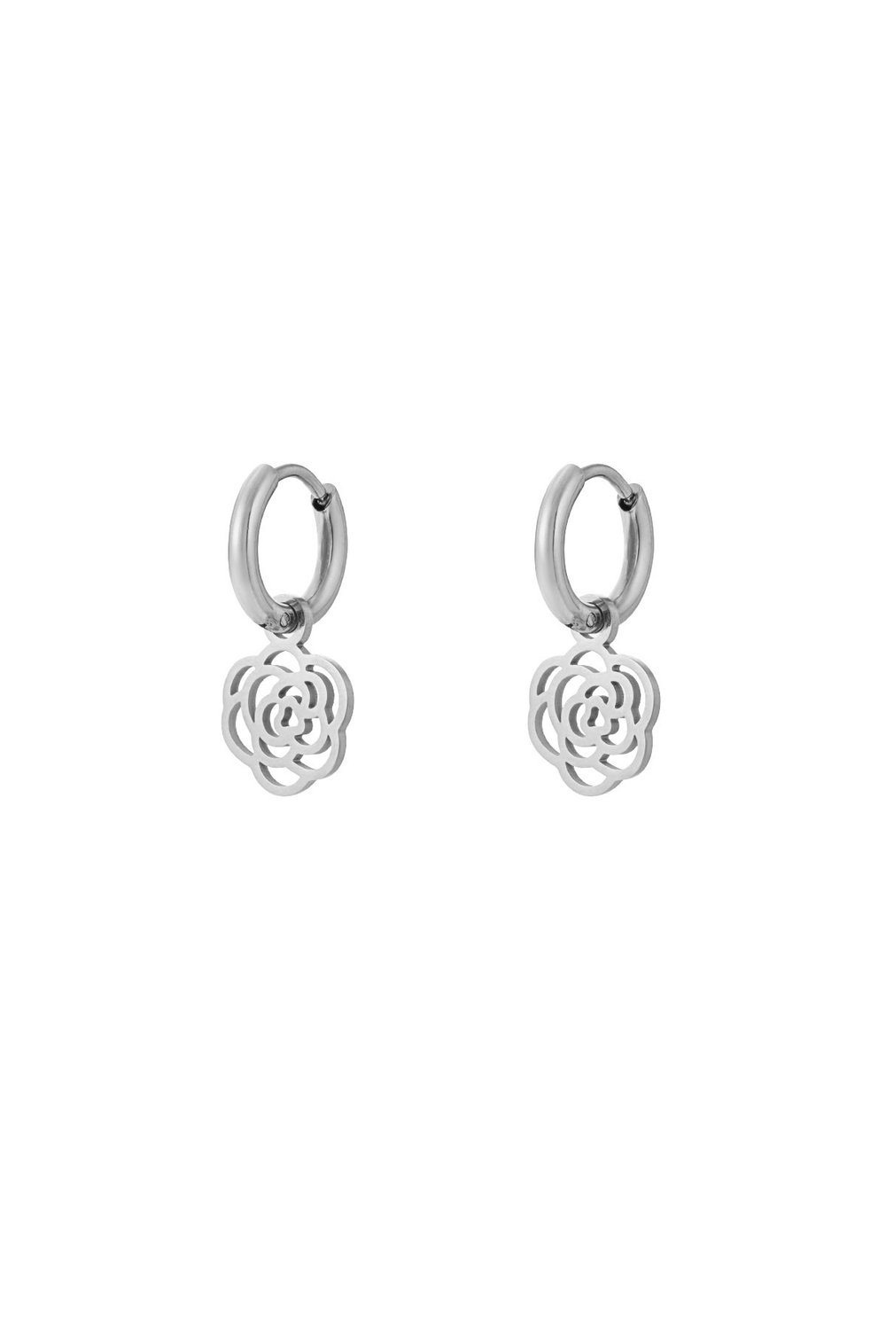 Boucles d'oreilles roses