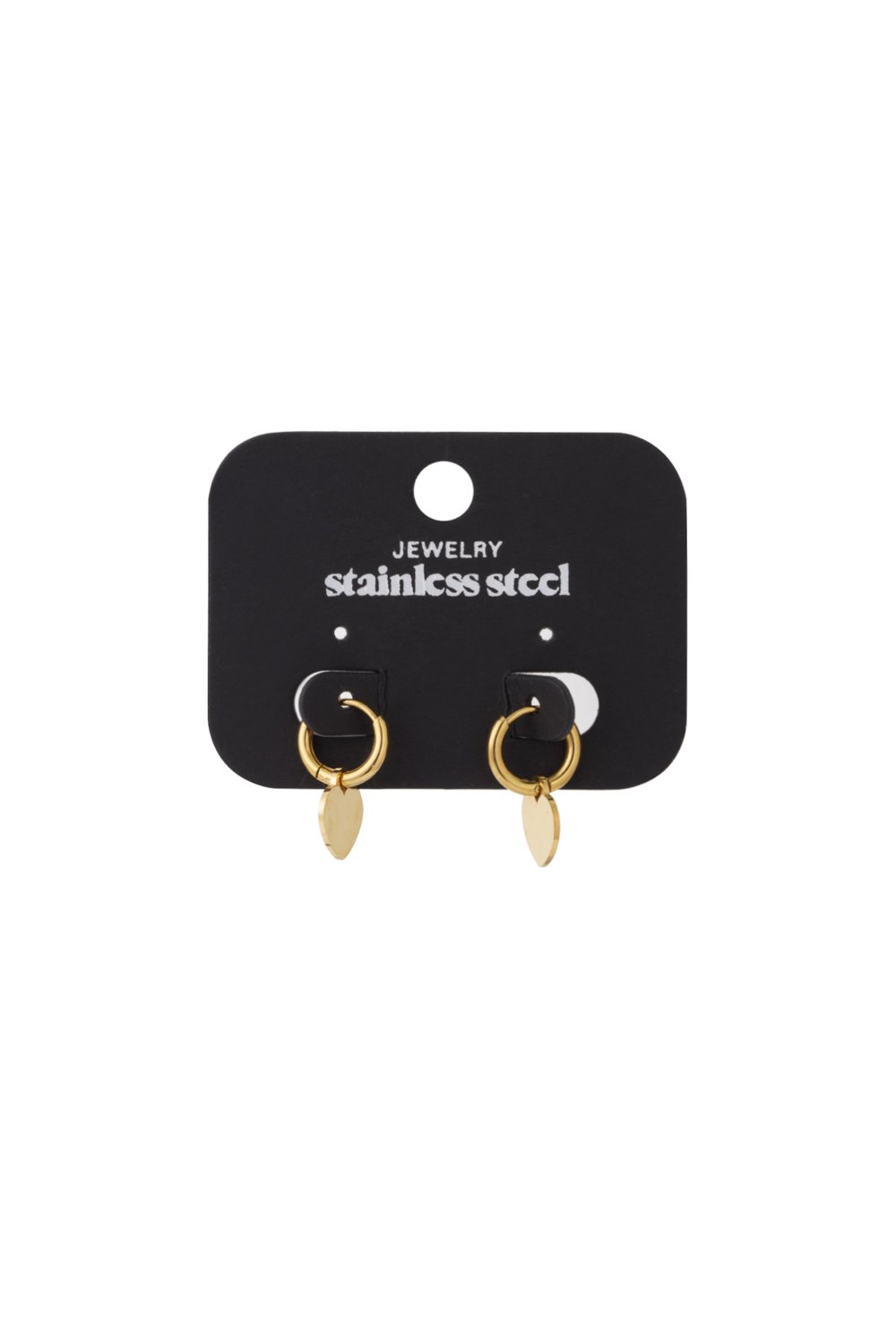 Boucles d&#39;oreilles simples en forme de cœur Image3