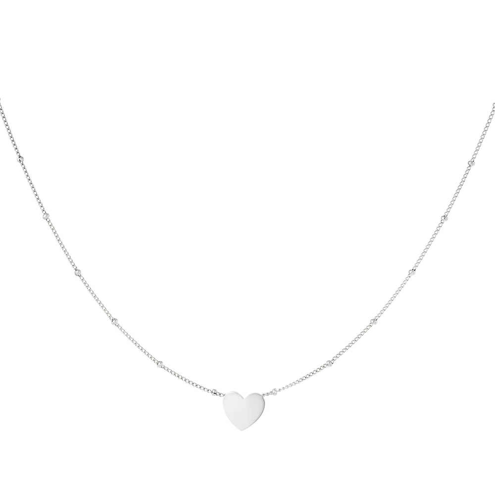 Minimalistic necklace heart 