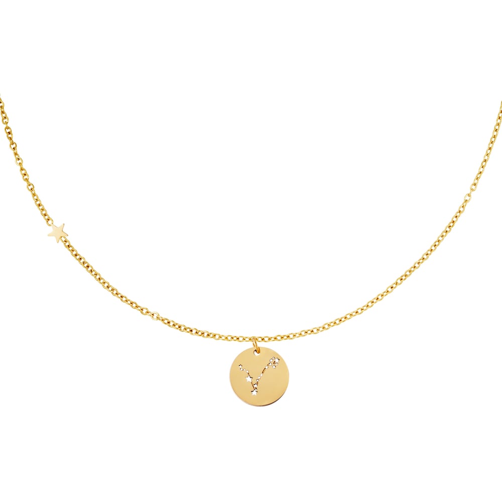 Necklace zodiac sign Aries