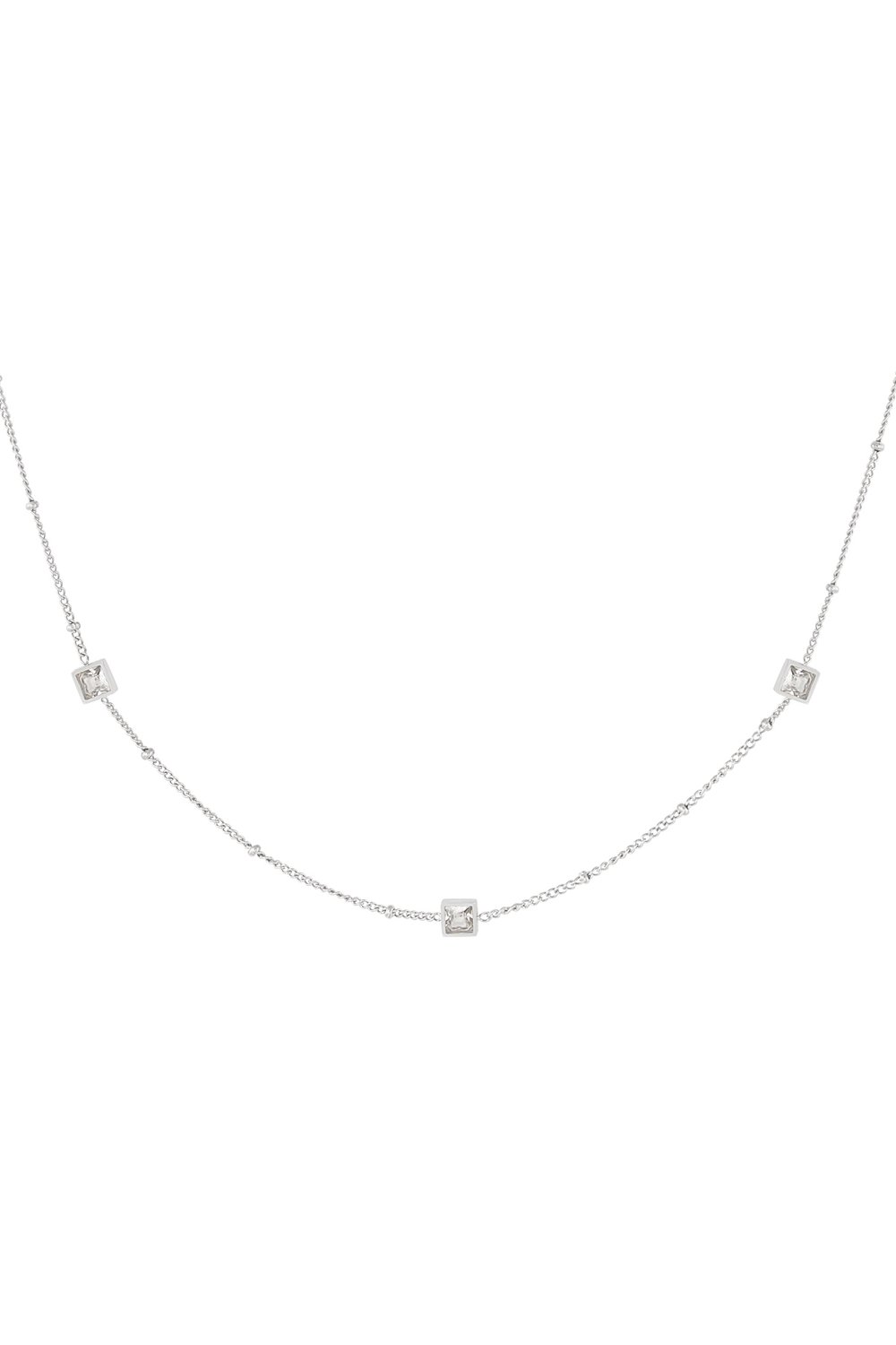necklace square stones 