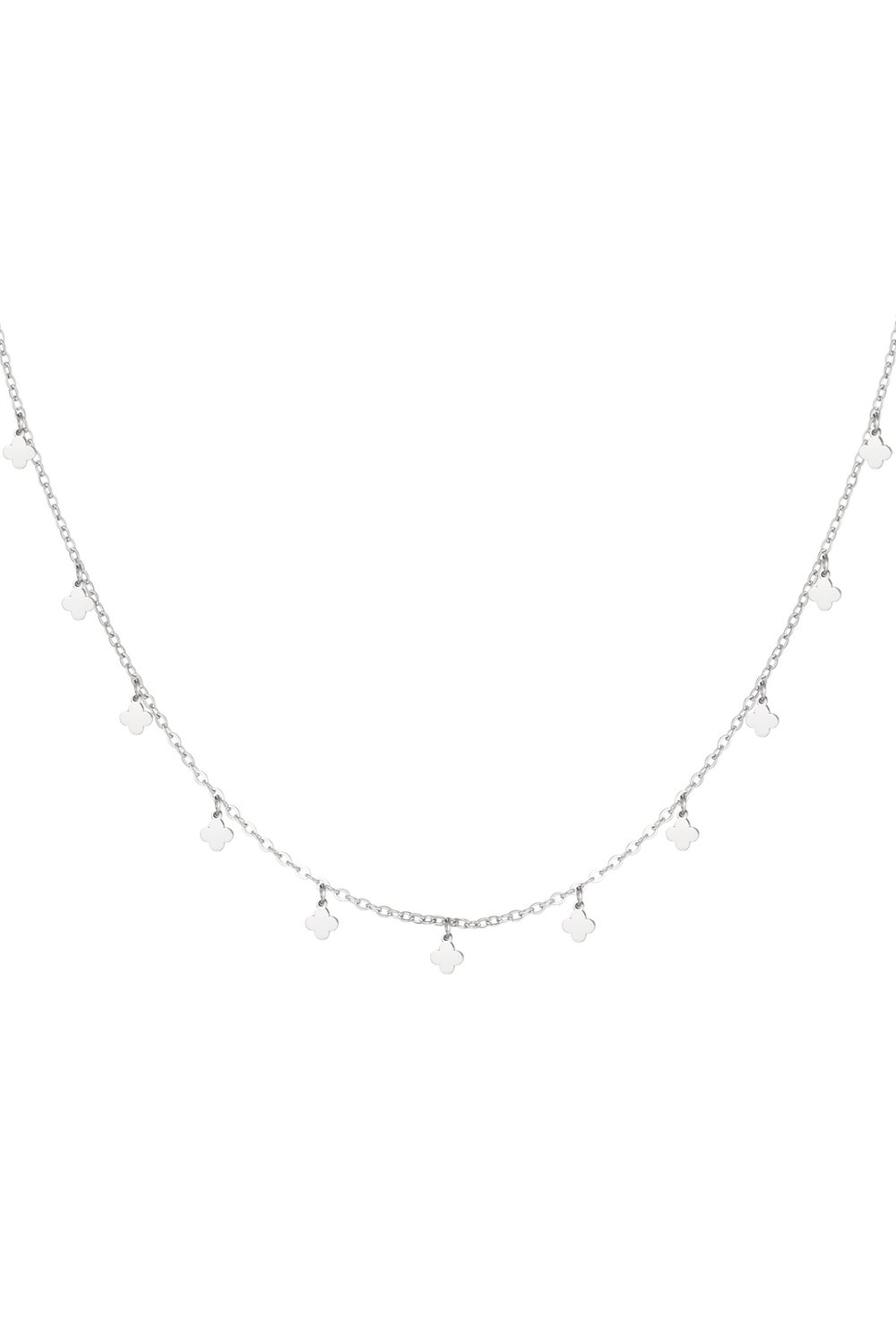 chain clovers in a row 