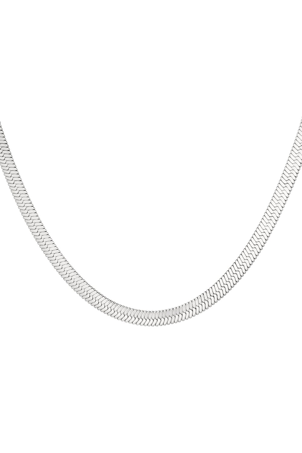 necklace flat braided