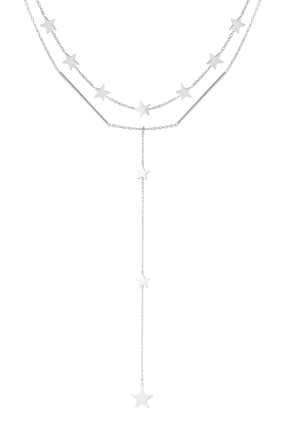 necklace center piece stars
