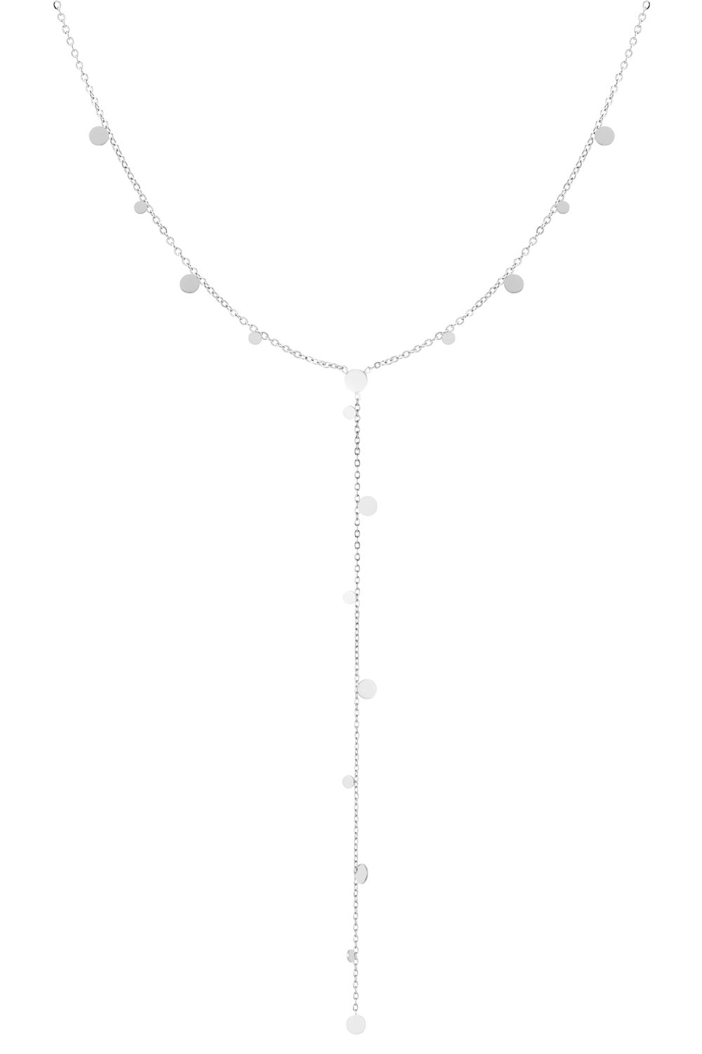 necklace center piece circles