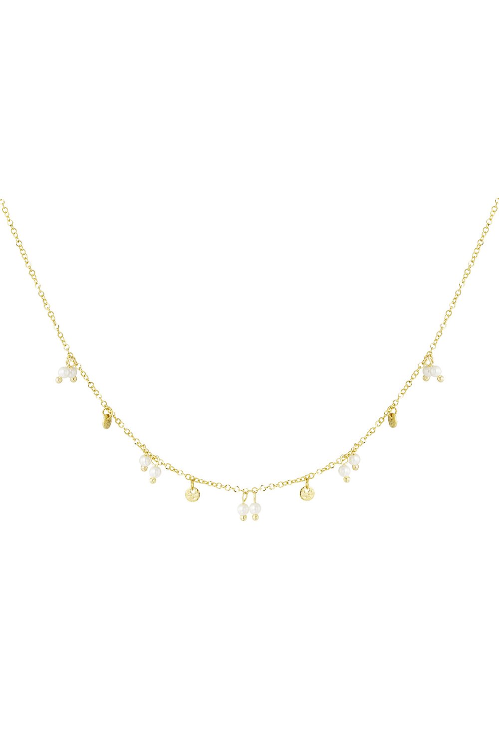 necklace pearls and charms 