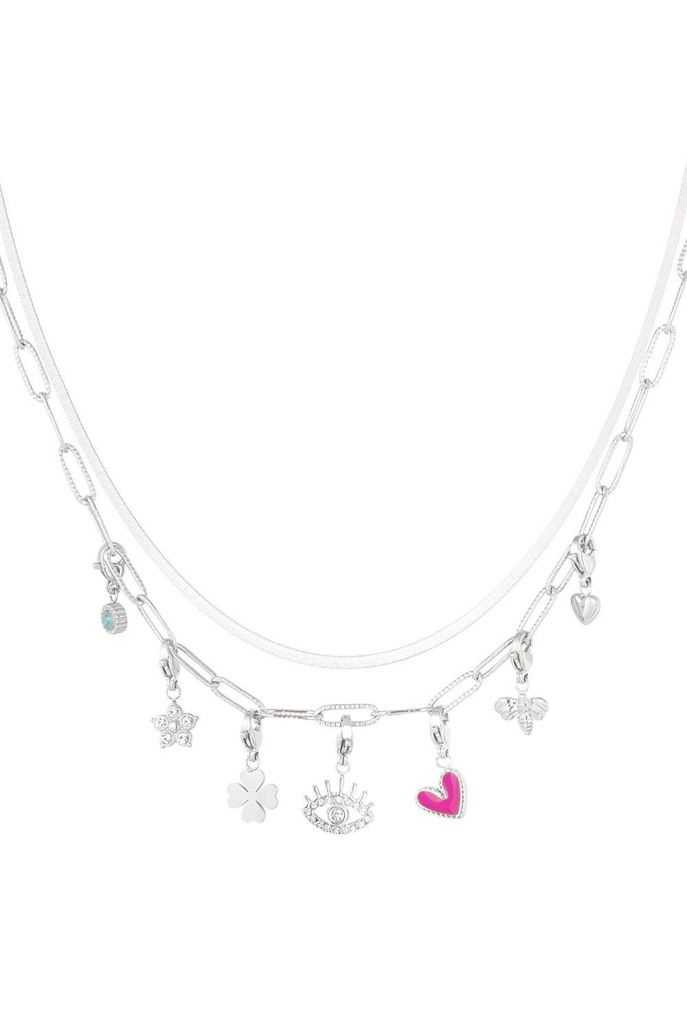 charm necklace lovey dovey 