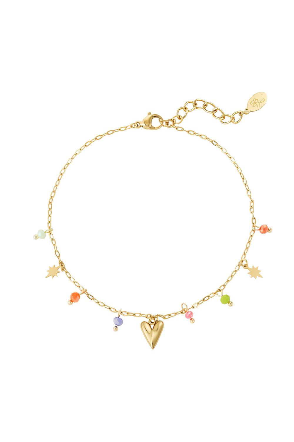 anklet colorful loving