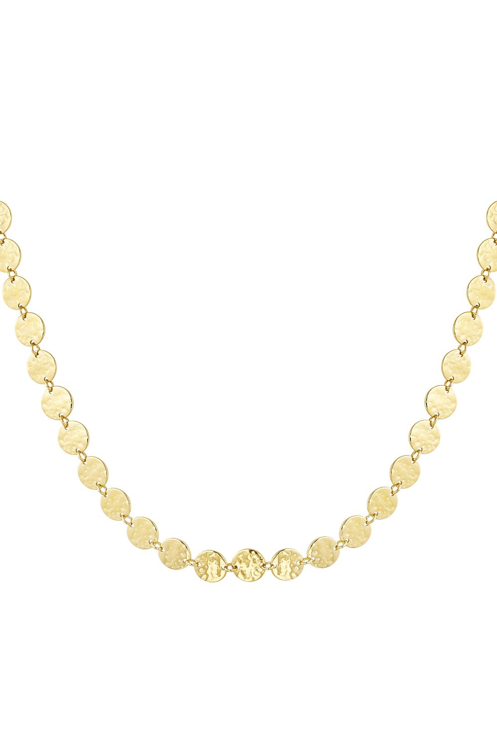 round vintage necklace 