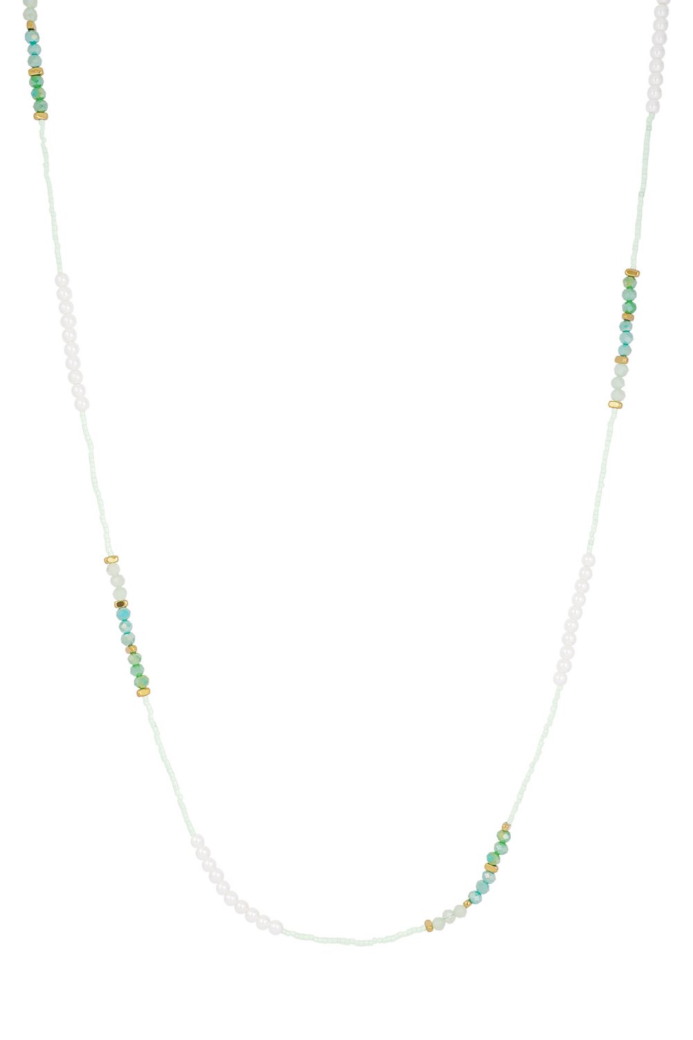 Necklace with beads