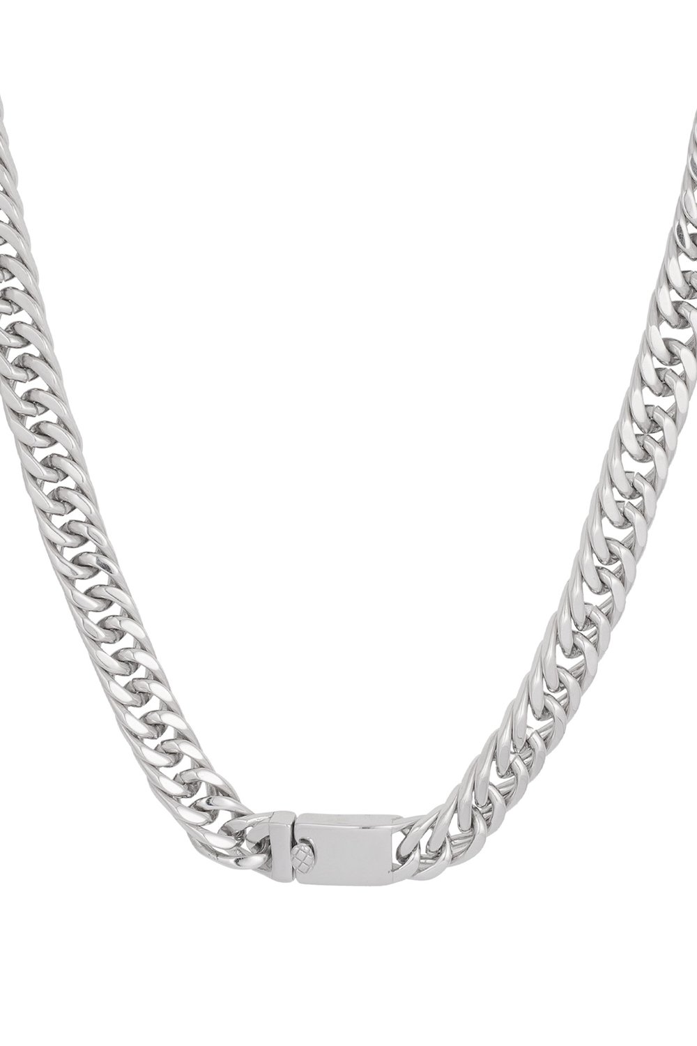 Men's chain necklace - Silver Color color Picture5