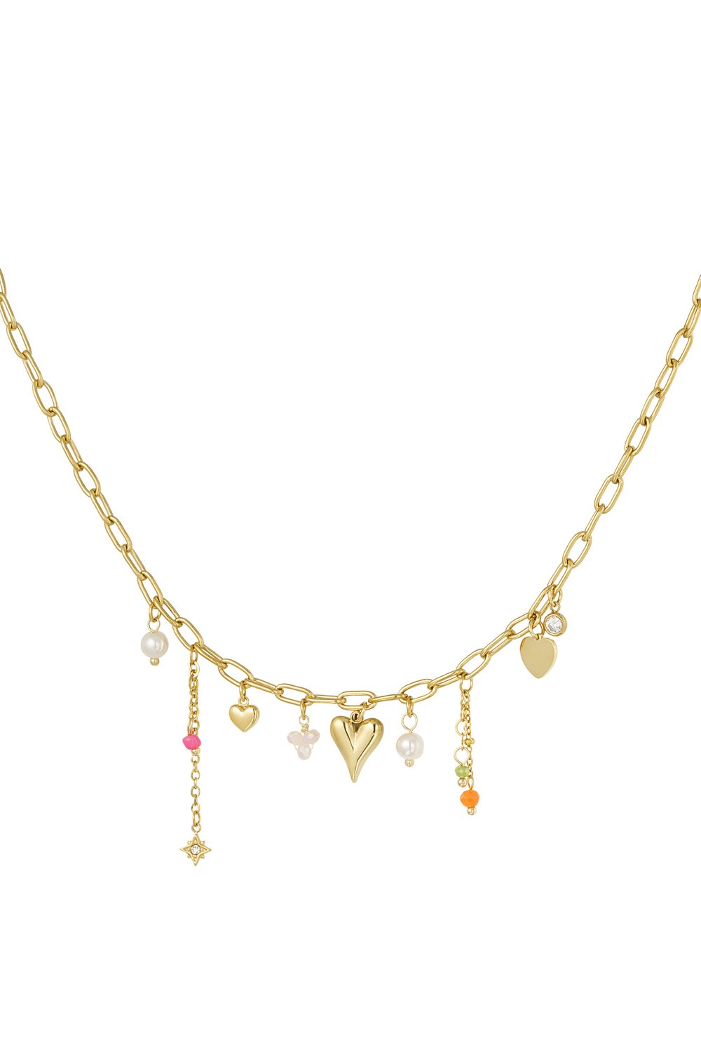 charm necklace amore color 