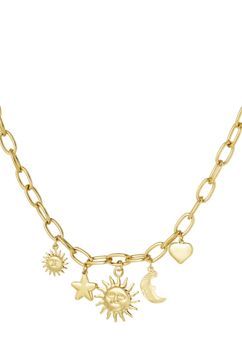 cadena de felicidad brillante