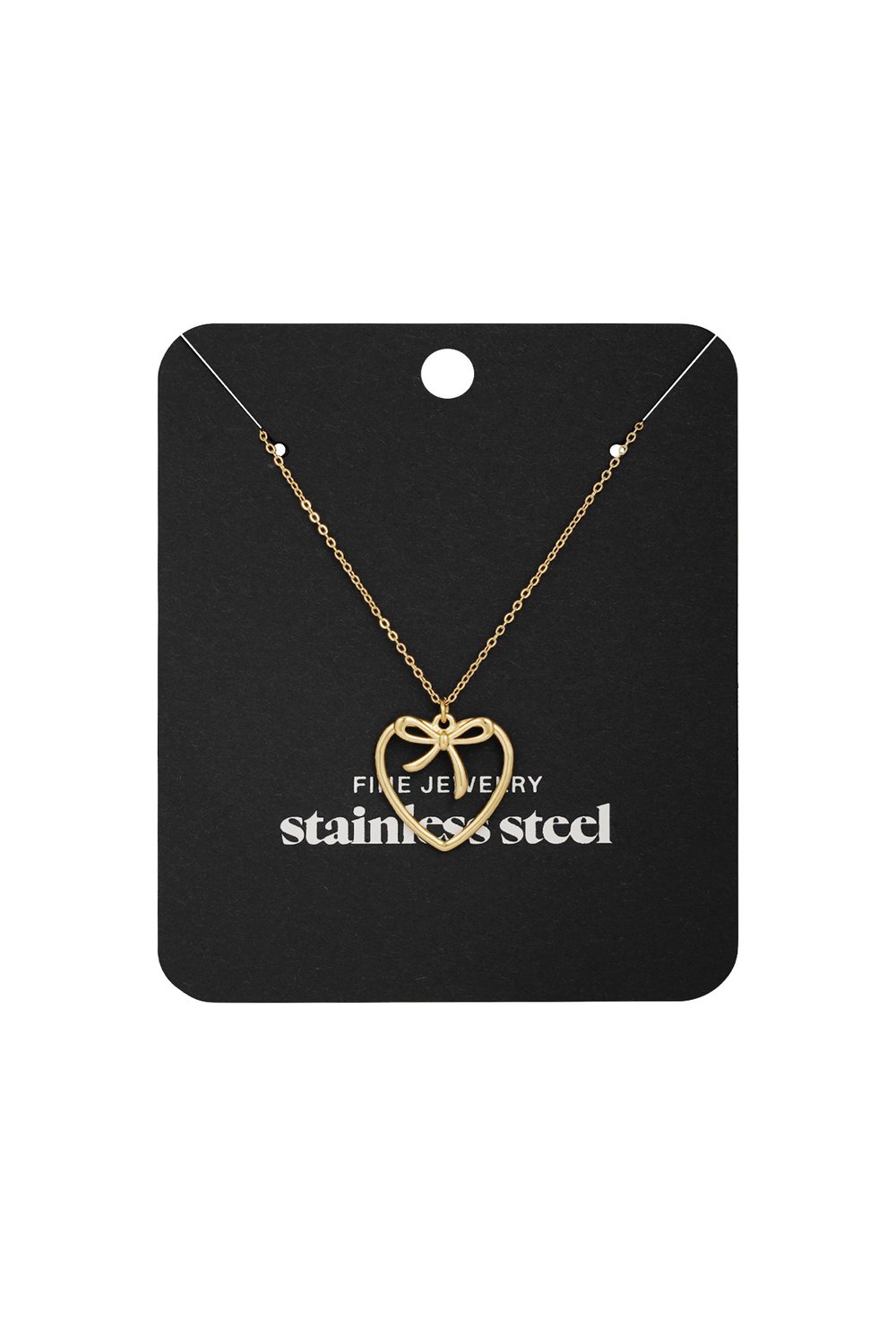 heartfelt bow necklace h5Picture3