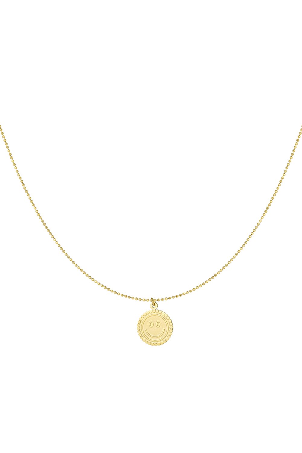 necklace smiley happy life 