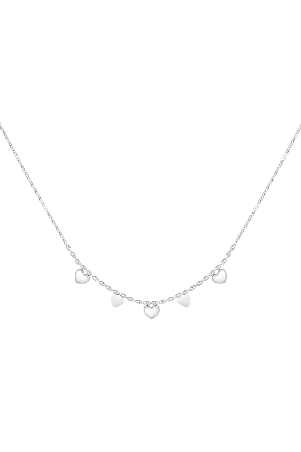 tiny heart affair necklace 