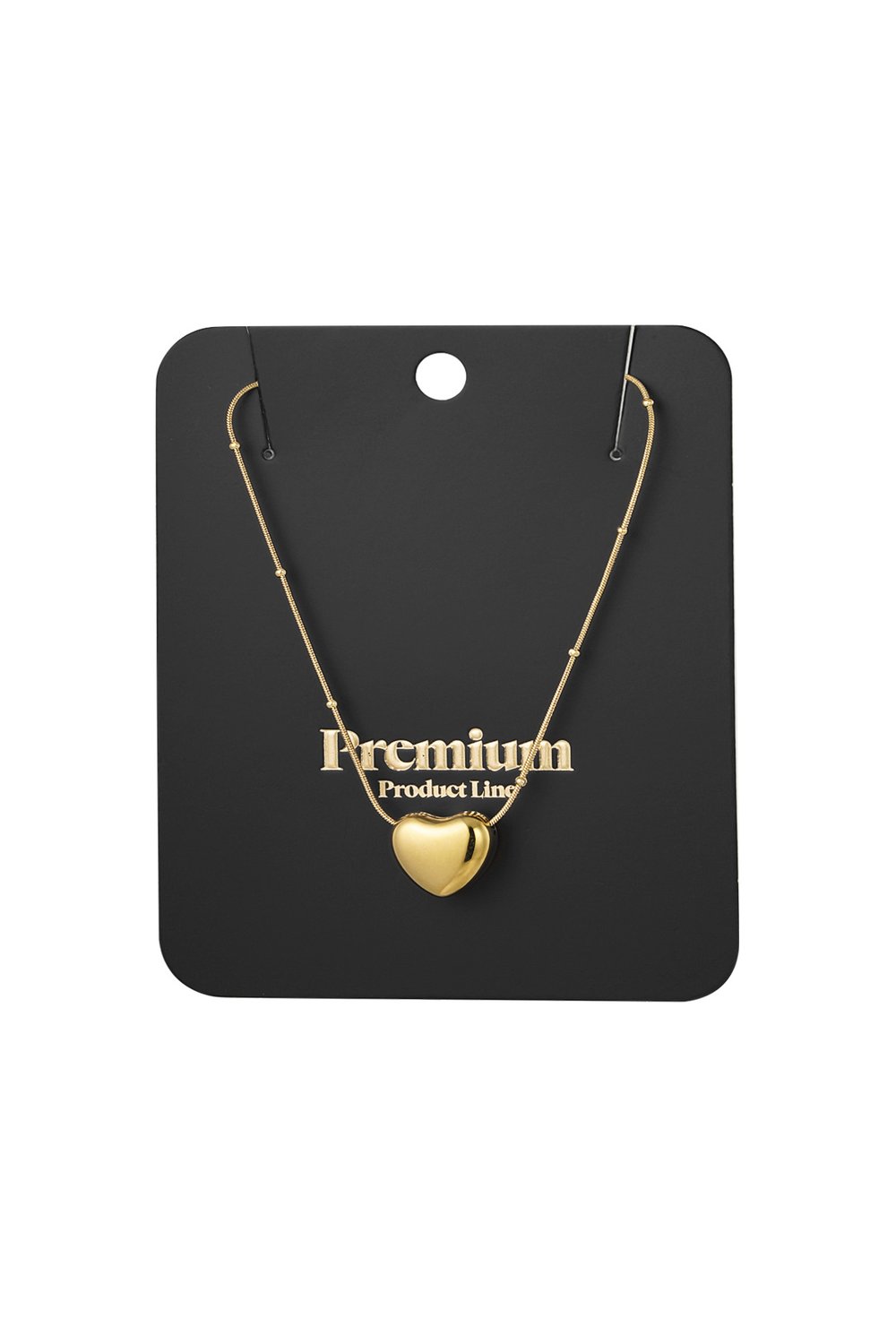 soft heart necklace Picture3