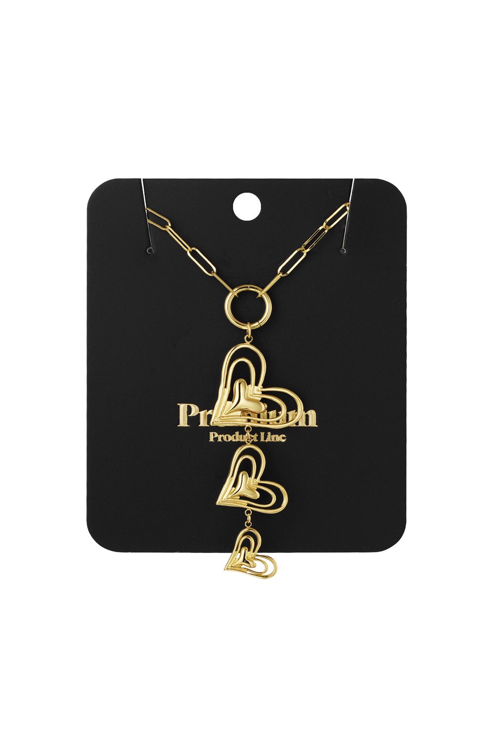 heart trio necklace h5Picture2