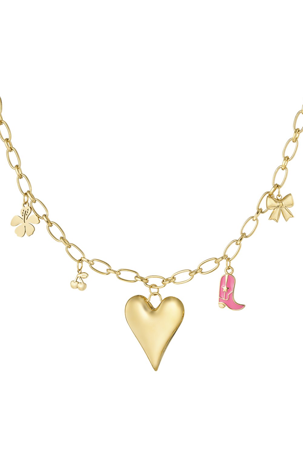 collana con scritta love 
