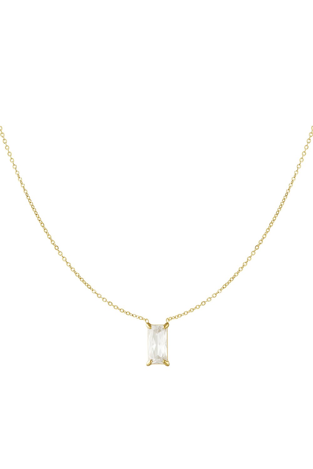 sleek sparkle necklace - pink &