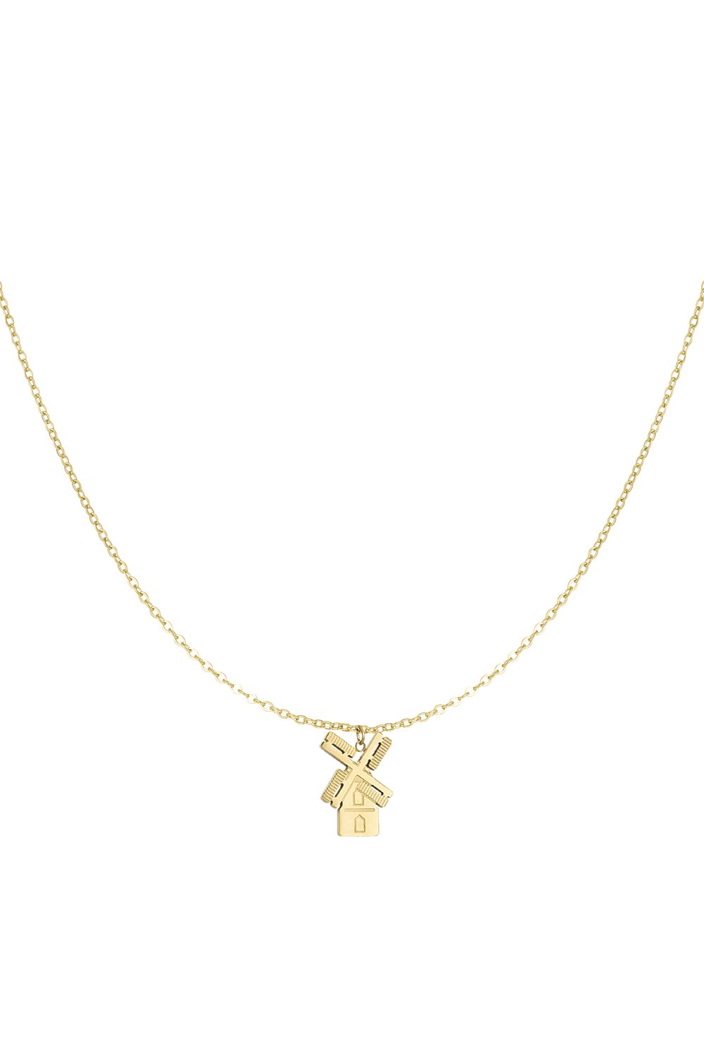 dutch windmill necklace