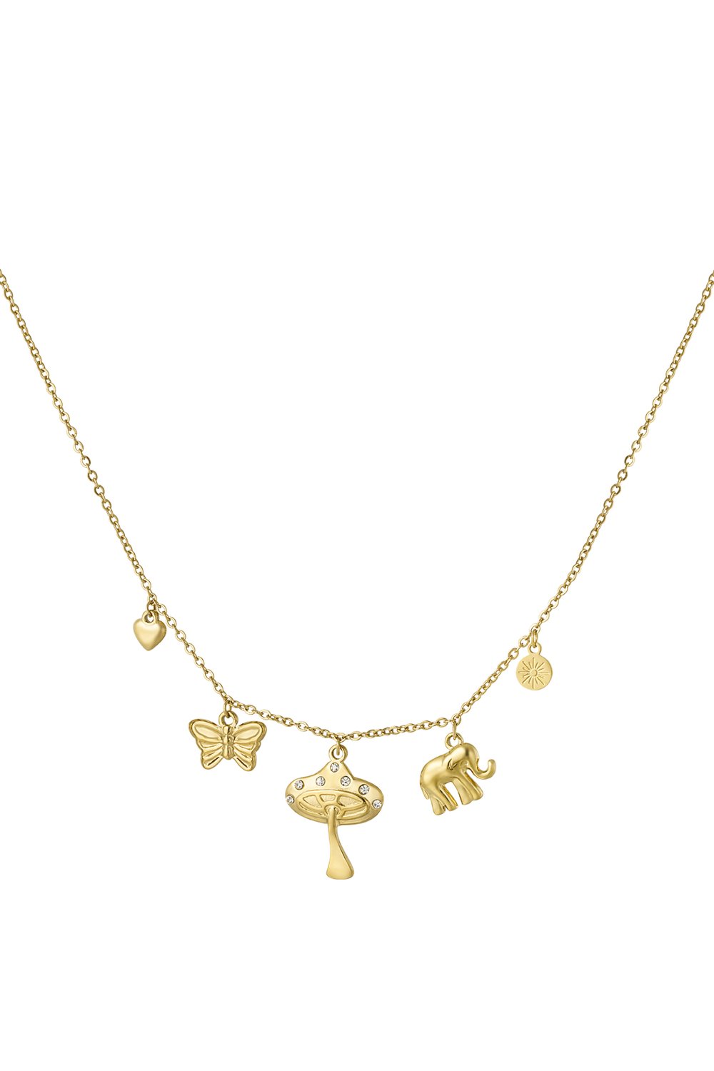 charm necklace angel energy 