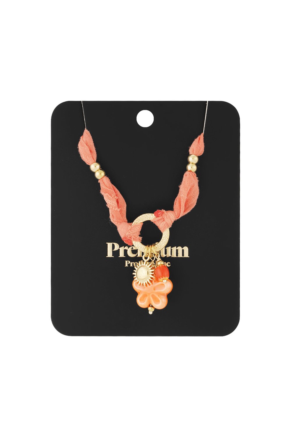 sunny floral necklace - orange & h5Picture3
