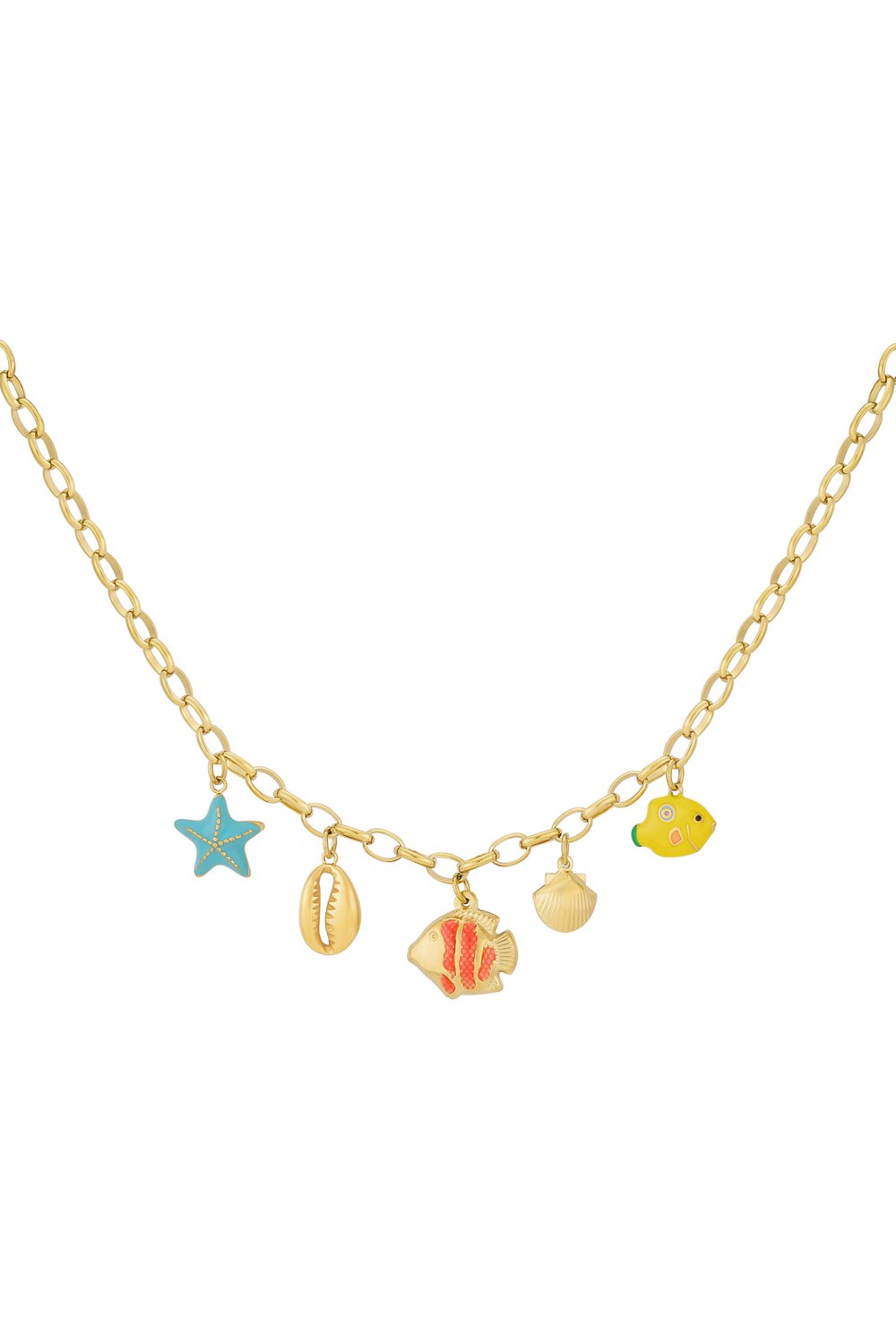 fishes in the sea necklace 