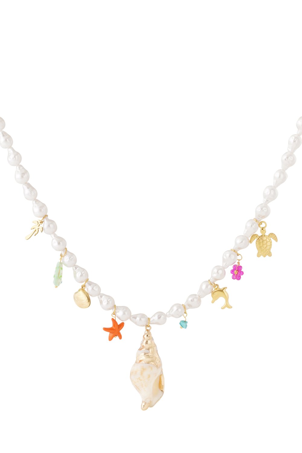 Beach charms Necklace 