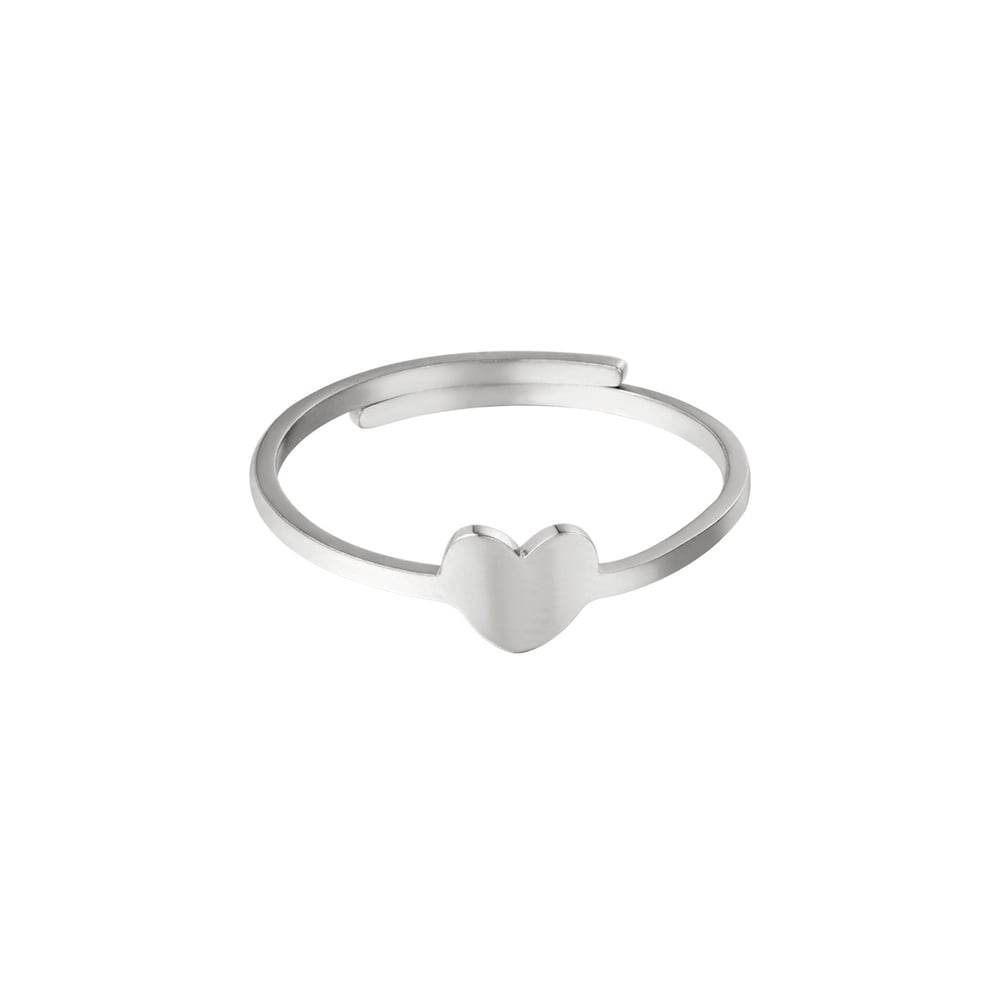 Adjustable ring heart