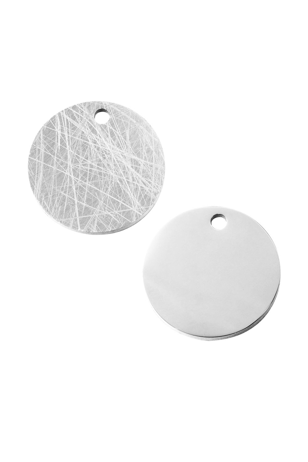 Charm rund mit Muster