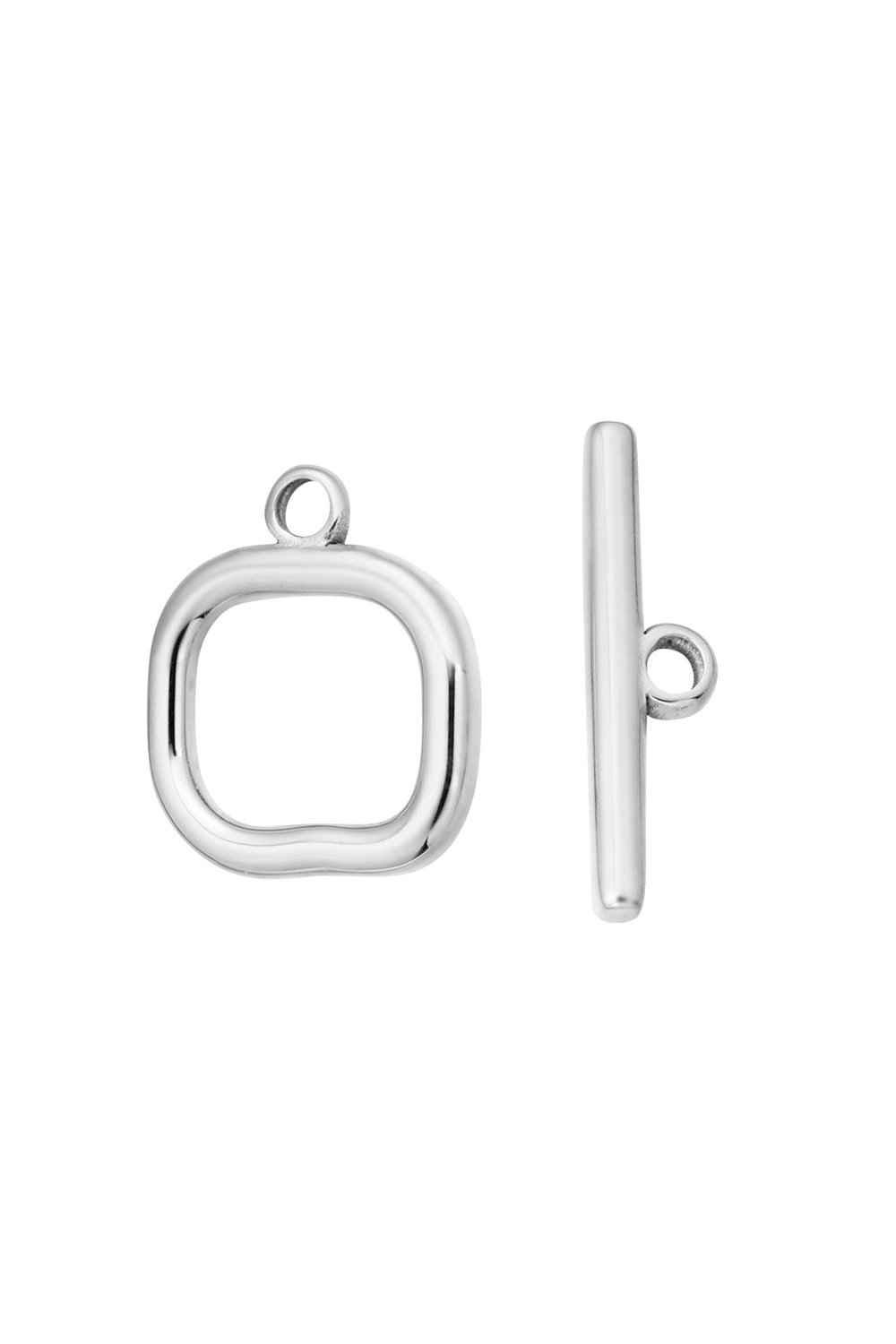 diy uç bağlantı bileziği ve zincir dörtgen 