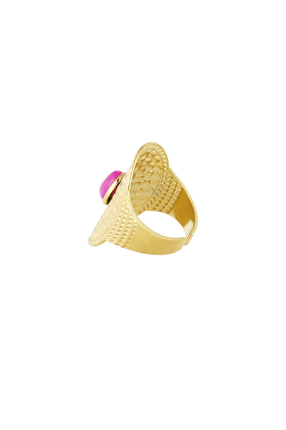 statement ring pink stone h5Picture3