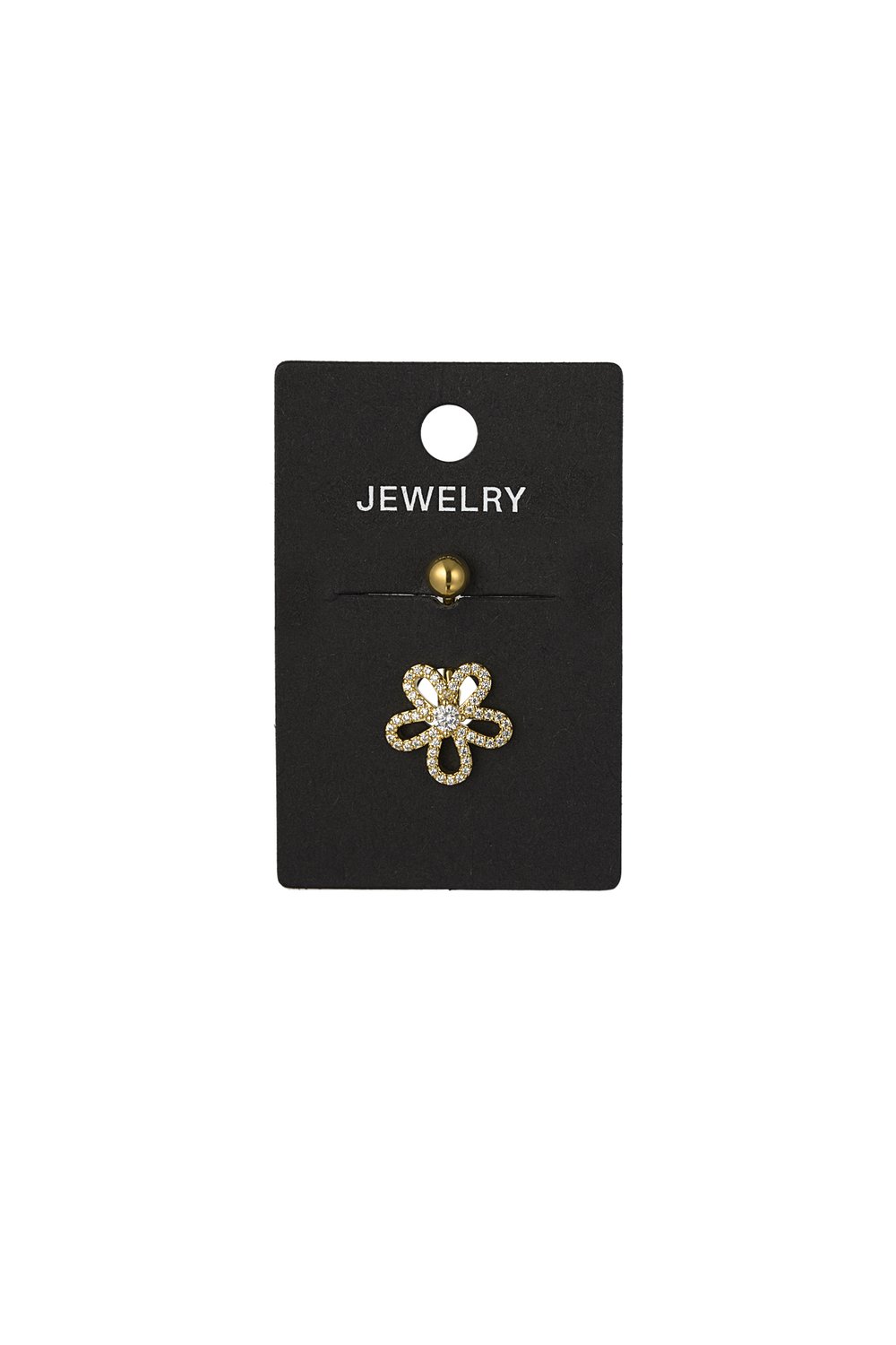Navel piercing charmed flower - Silver Color color Picture2