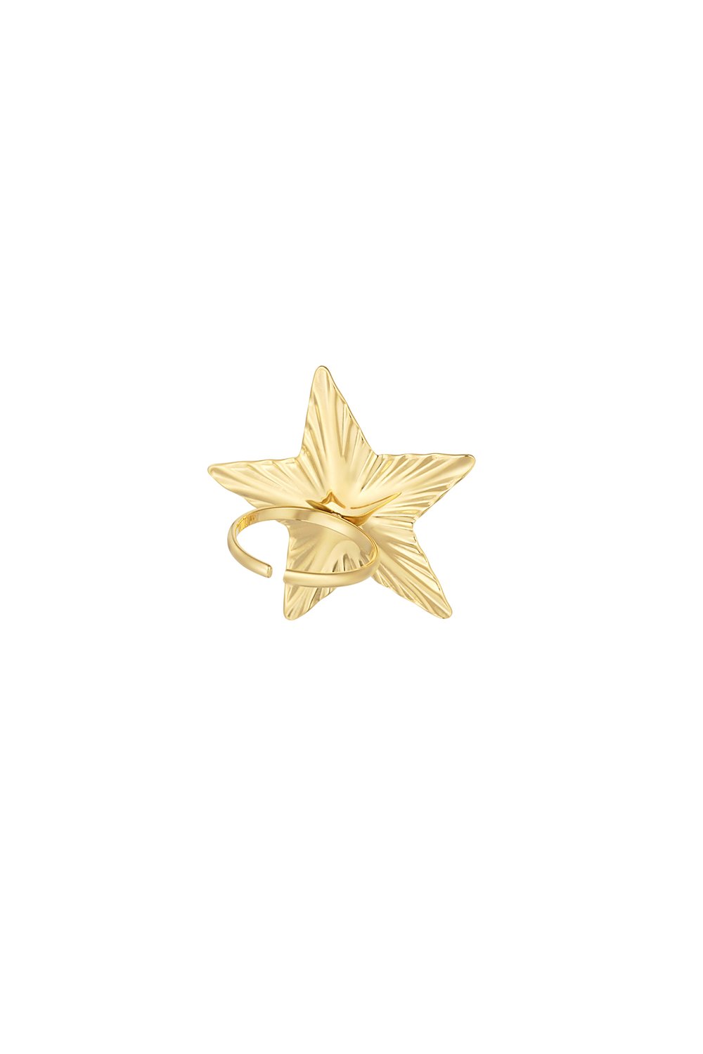 Star with colored stone ring Picture3