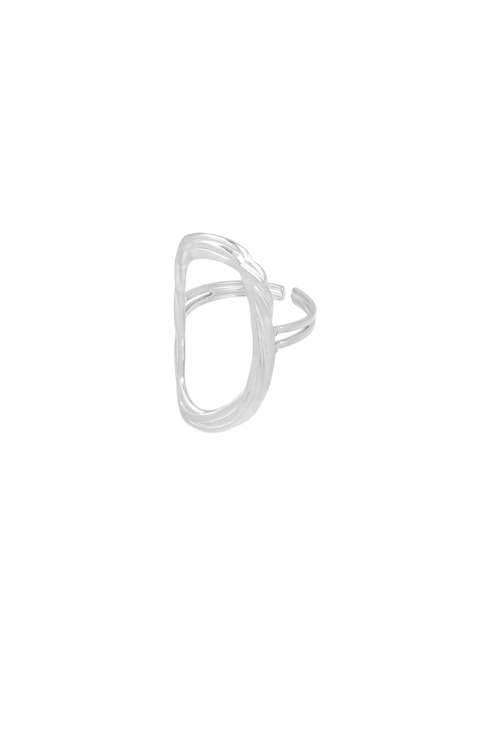Ring halo hall - Silver Color color h5Picture2