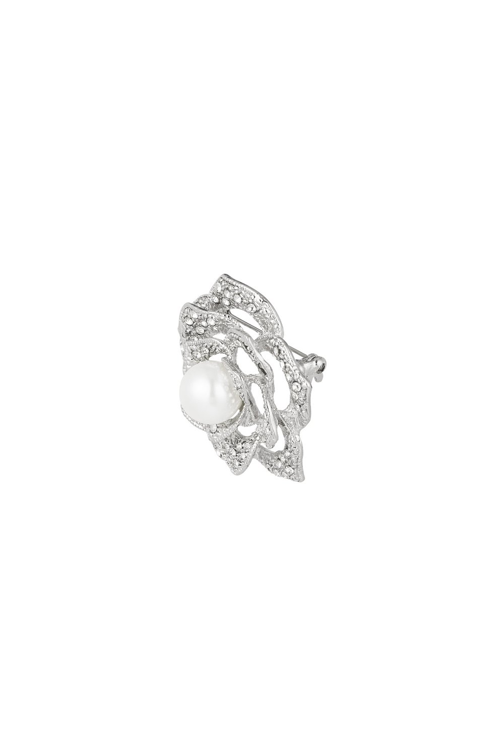 Blooming grace brooch - Silver Color color h5Picture3