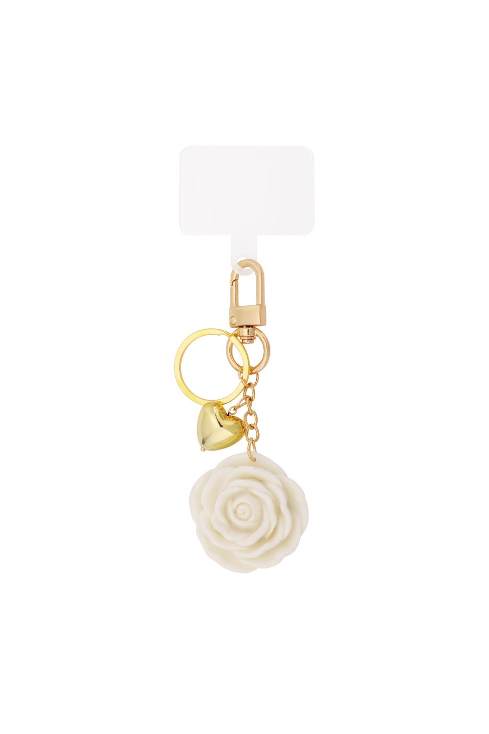 Accessory Pendant Rose - Off White