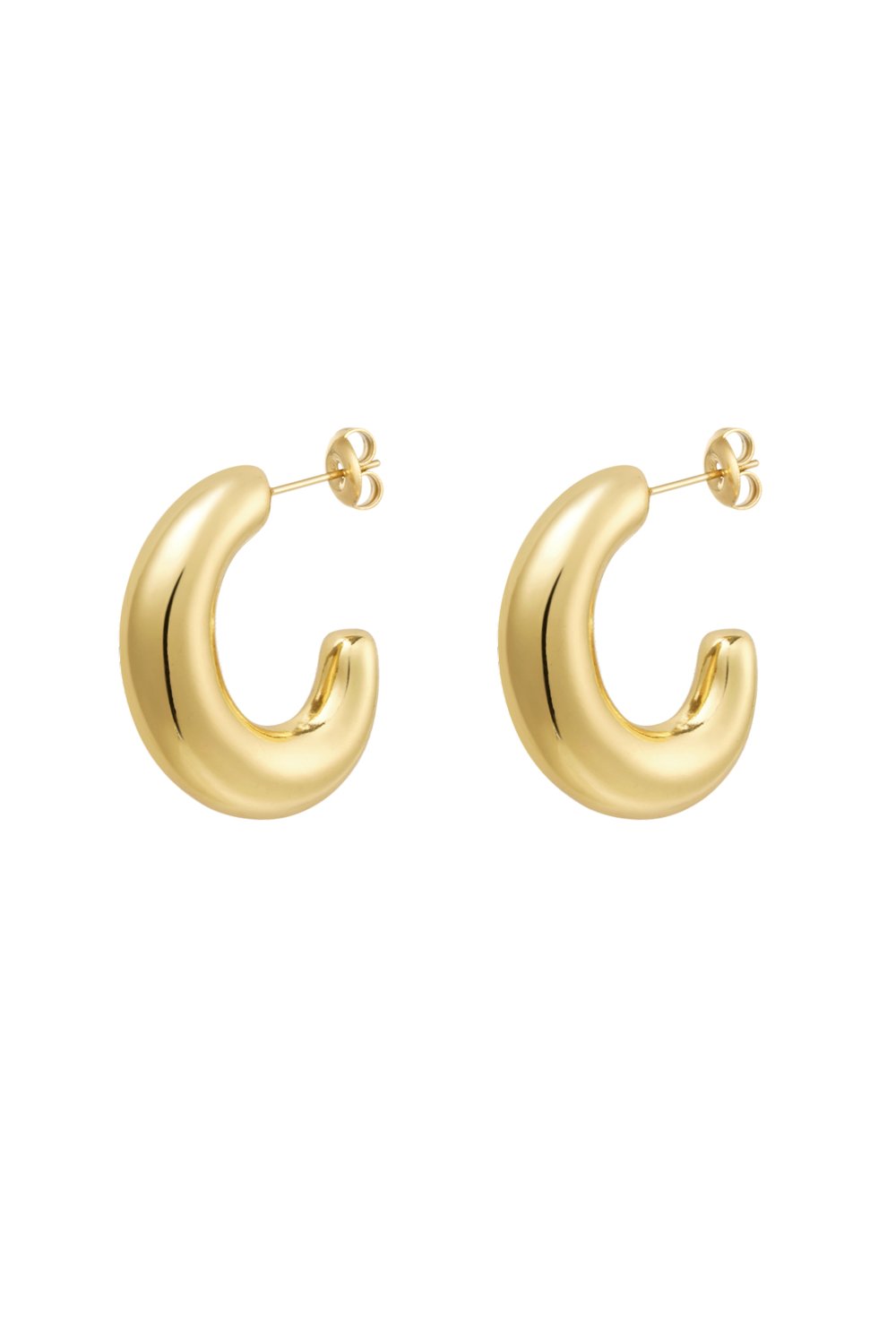 earrings classy half moon 