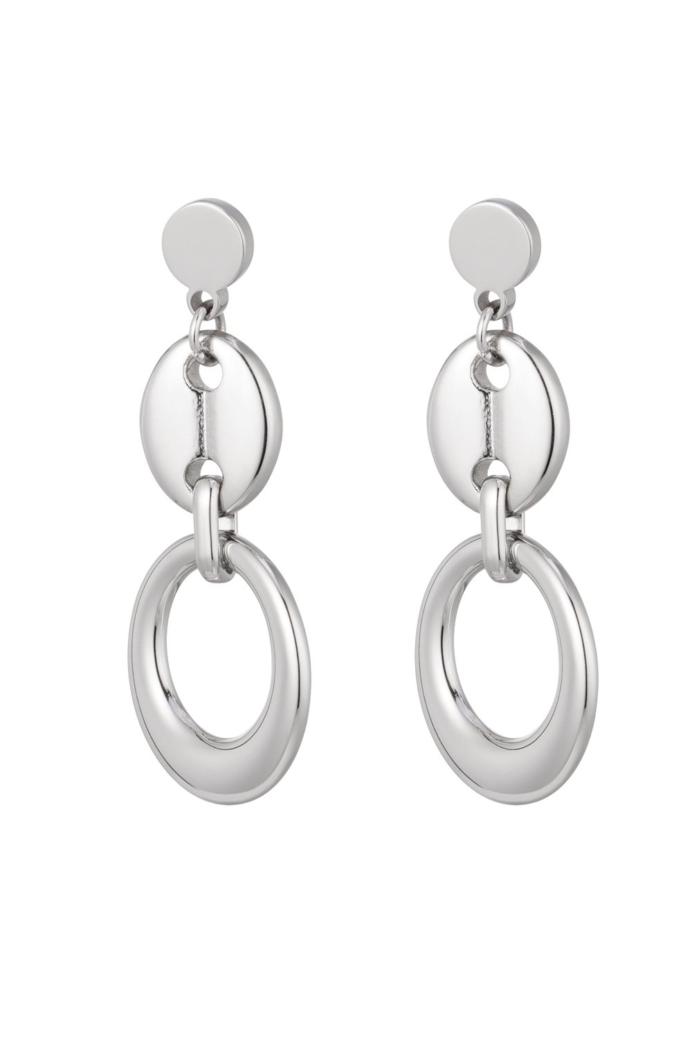 earrings link with button detail