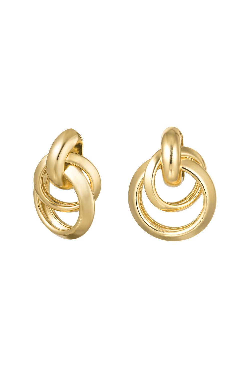 statement earrings curves 