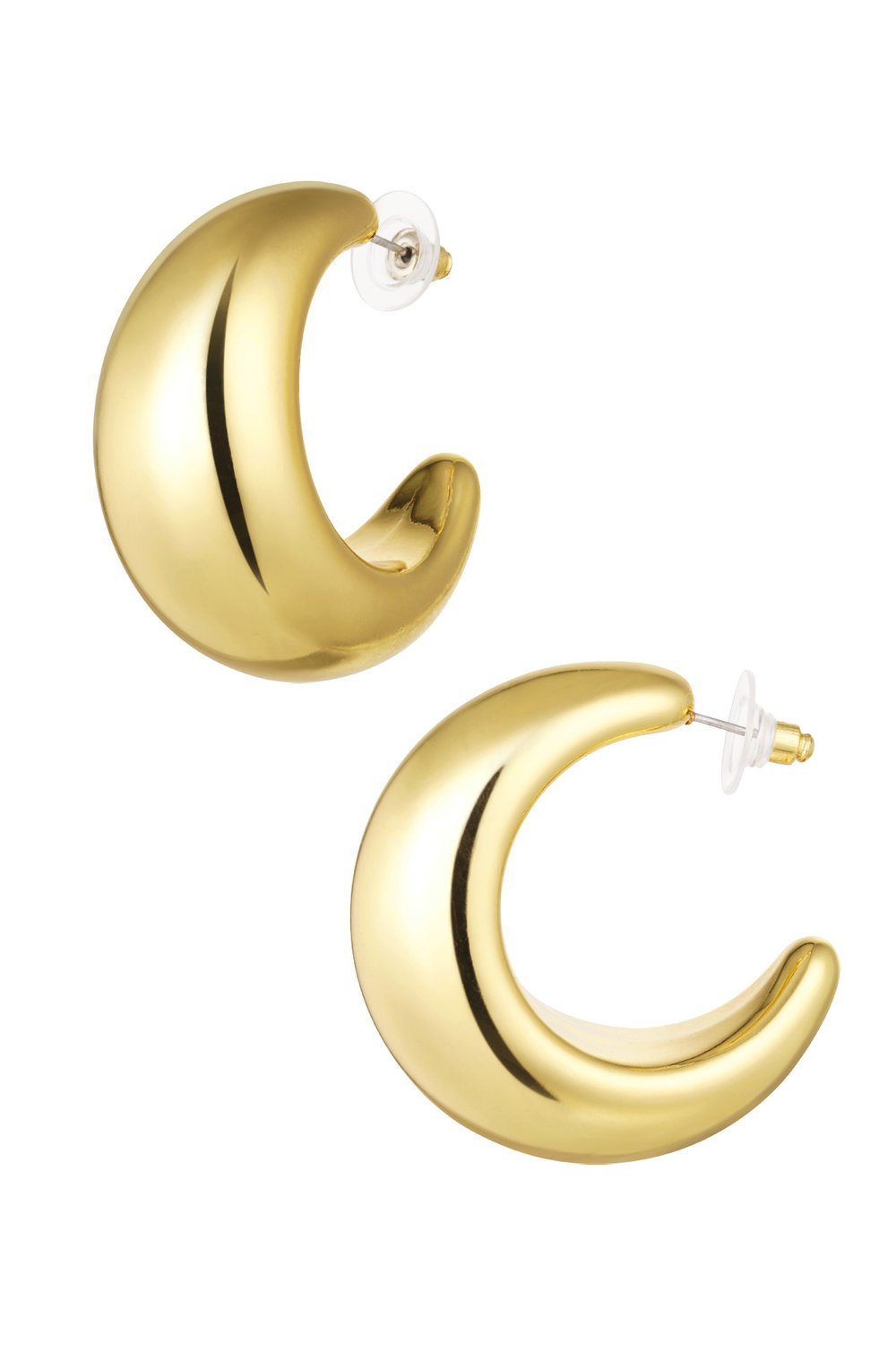 Ear studs classic - Silver Color color