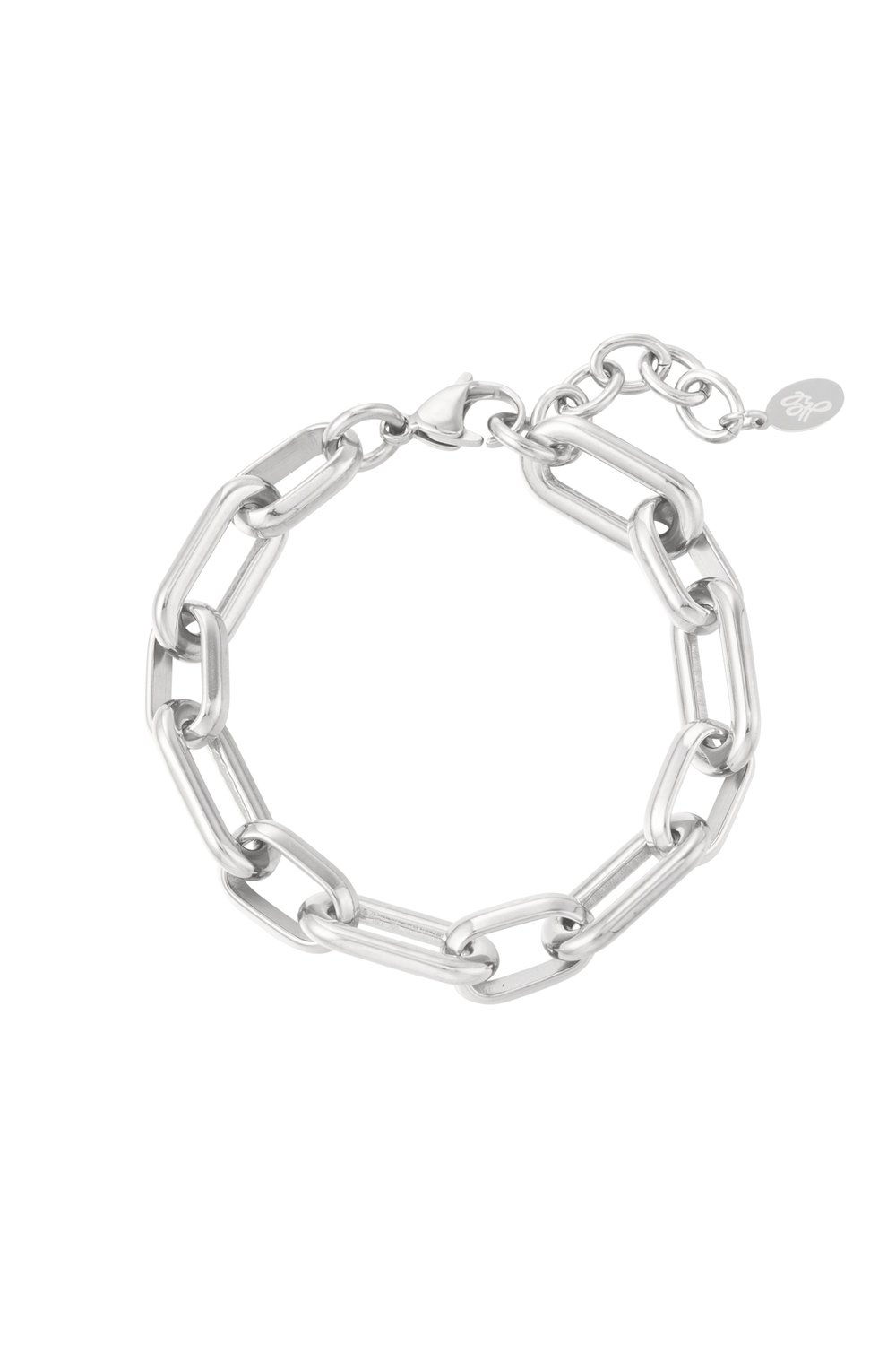 Link bracelet basic - Silver Color color