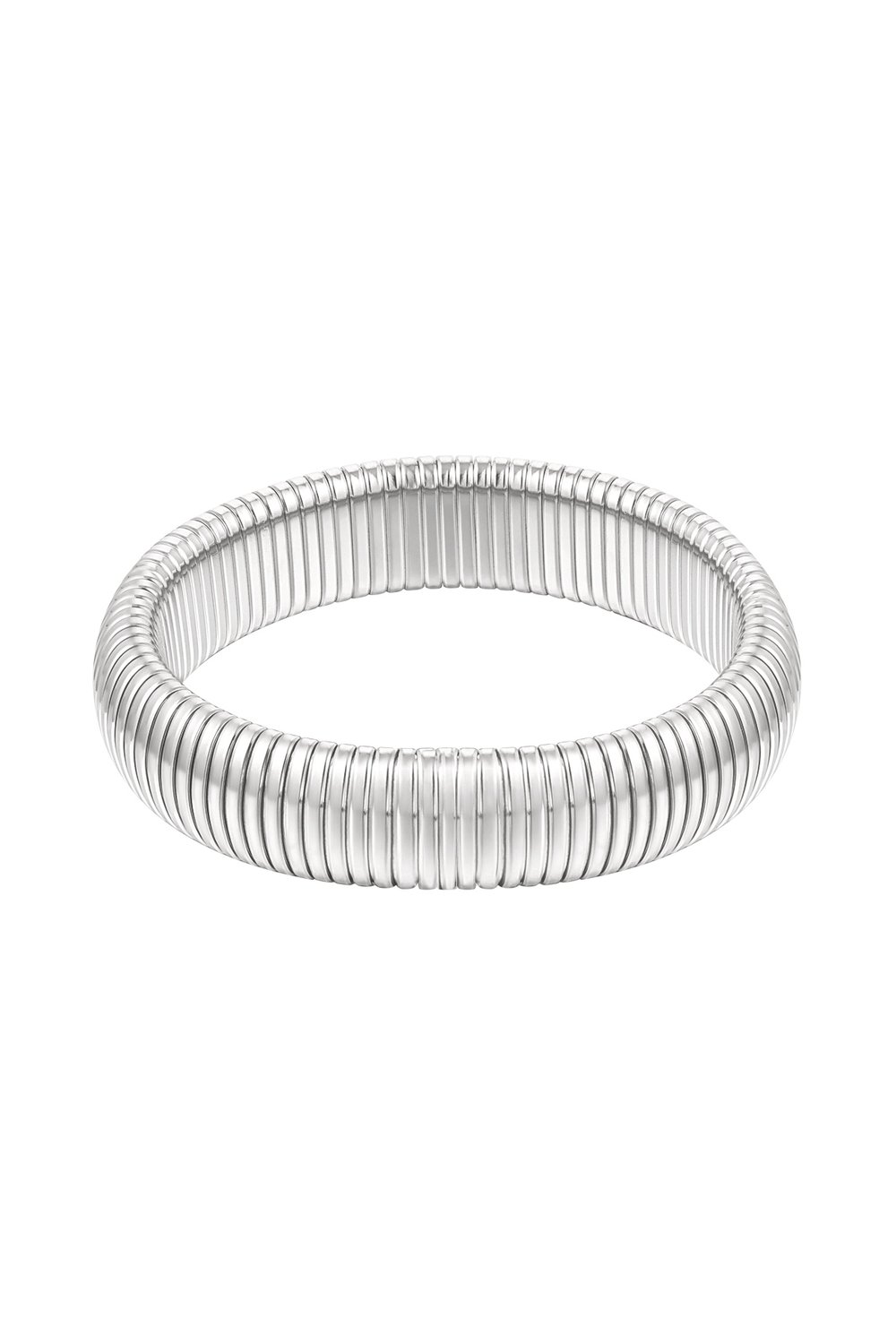 bracelet ribbed wide 