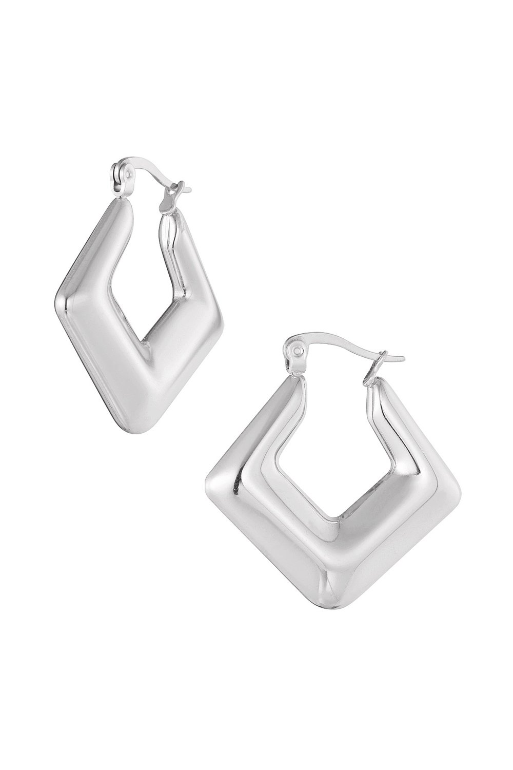 earrings aesthetic rhombus