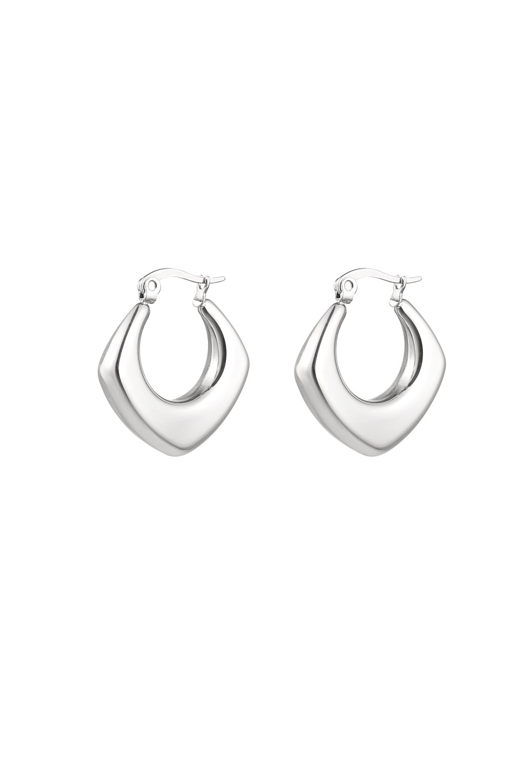 small hoop earrings simple (Pack with plastic bag) 