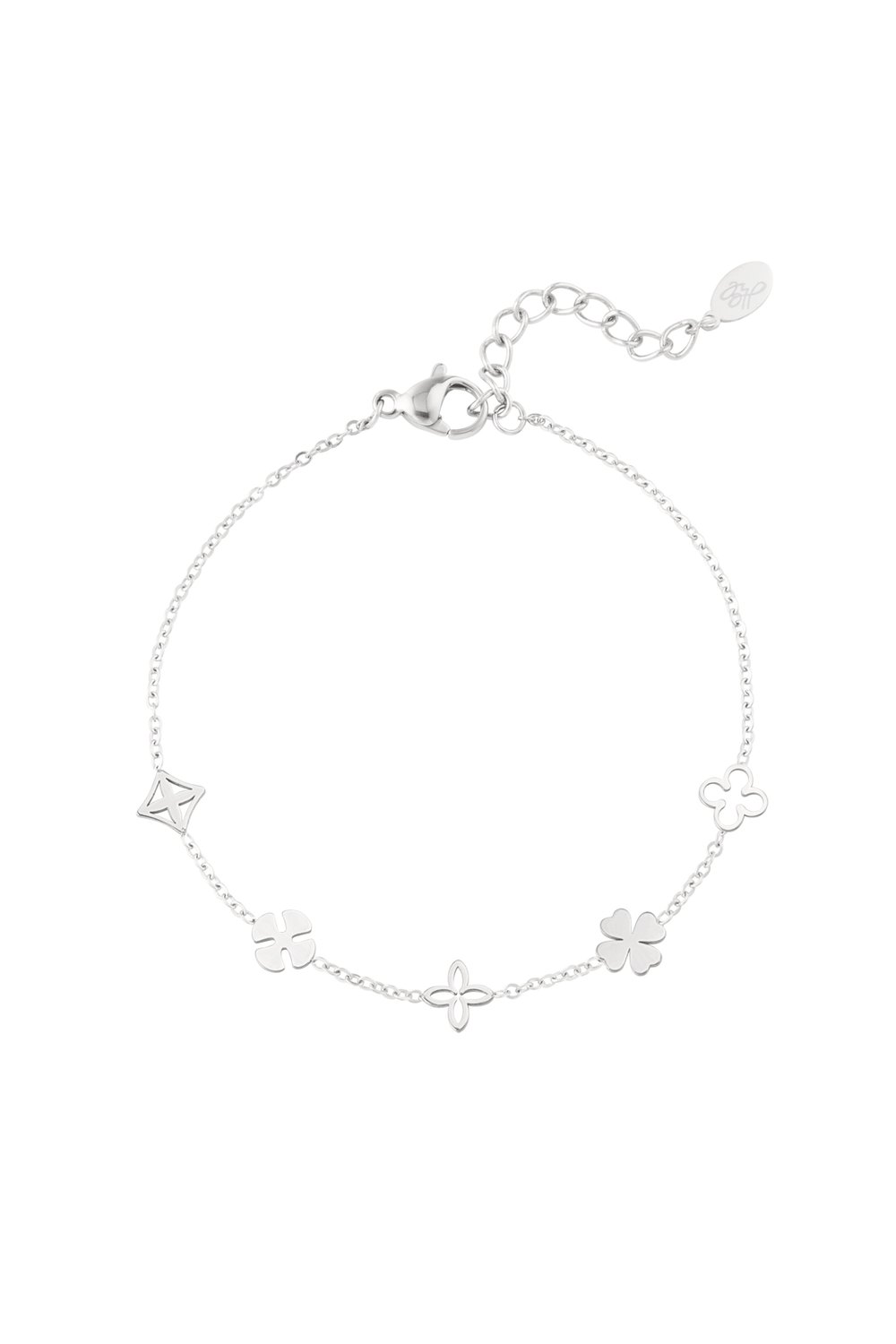 bracciale cinque ciondoli 