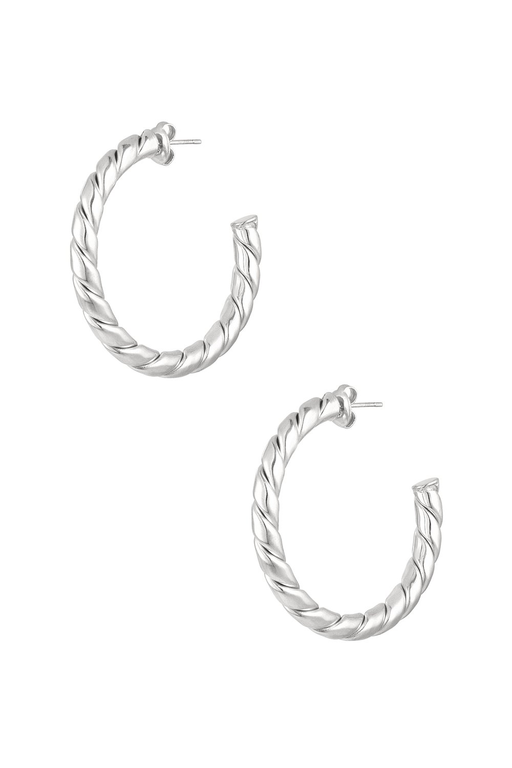 earrings twisted basic 