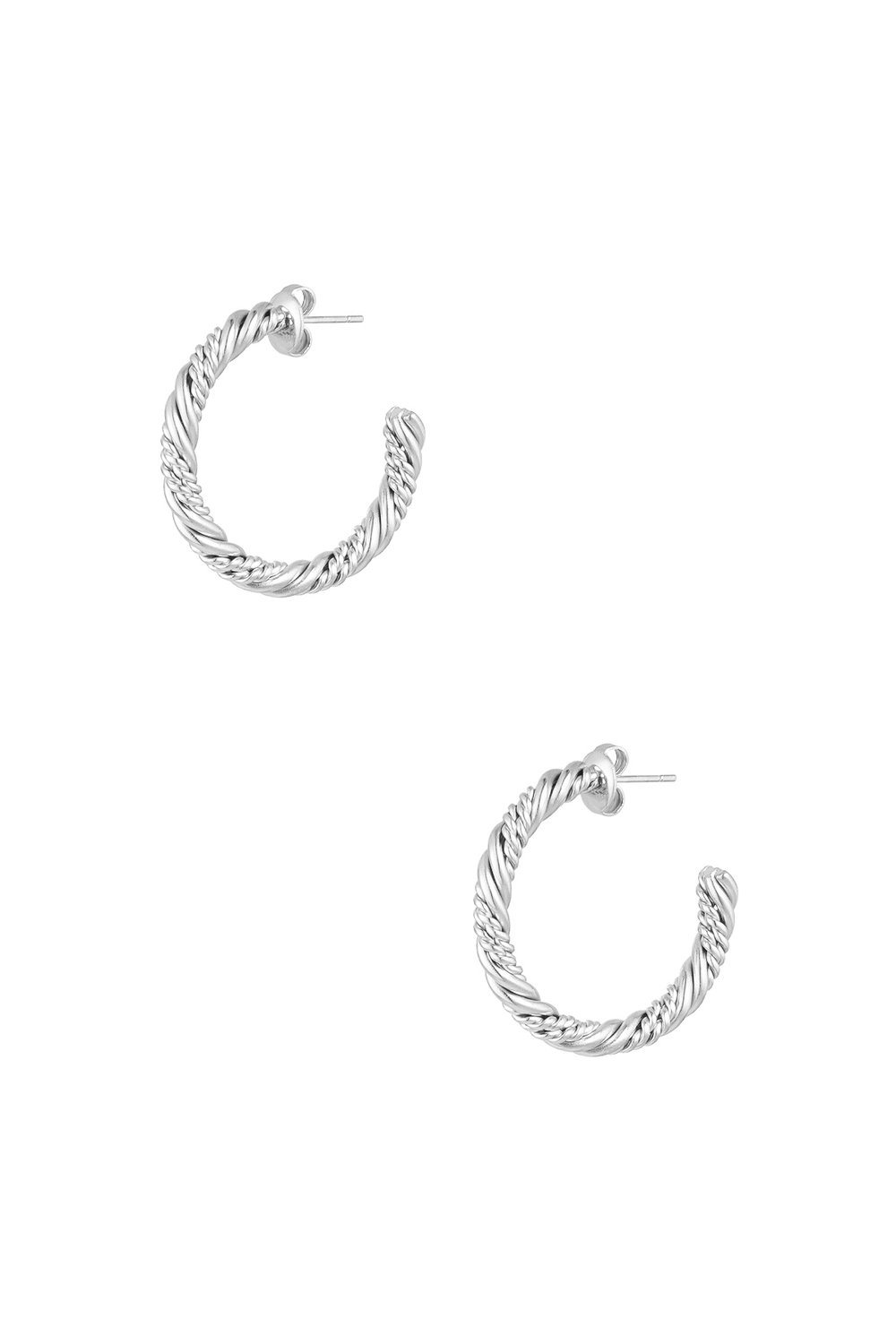 twisted earrings small 